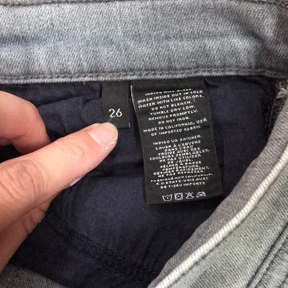 J Brand grey skinny jeans - Picture 4 of 5